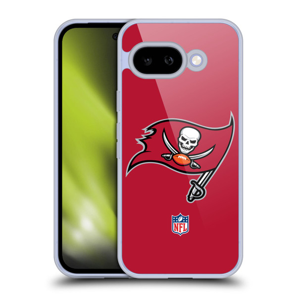NFL Tampa Bay Buccaneers Logo Plain Soft Gel Case for Google Pixel 9A