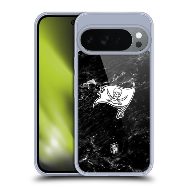 NFL Tampa Bay Buccaneers Artwork Marble Soft Gel Case for Google Pixel 10