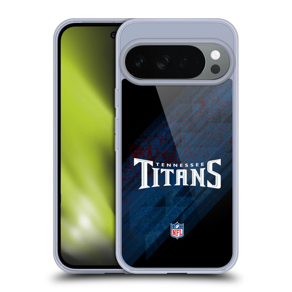 NFL Tennessee Titans Logo Blur Soft Gel Case for Google Pixel 10