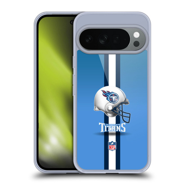 NFL Tennessee Titans Logo Helmet Soft Gel Case for Google Pixel 10