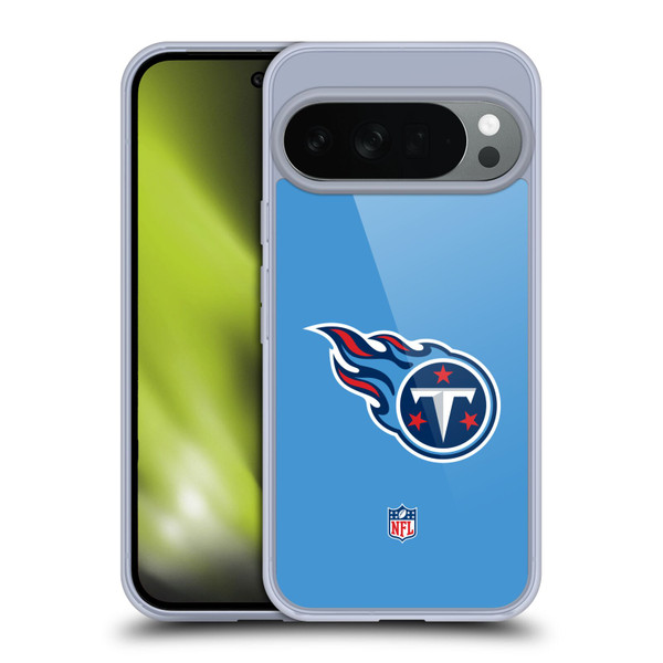 NFL Tennessee Titans Logo Plain Soft Gel Case for Google Pixel 10