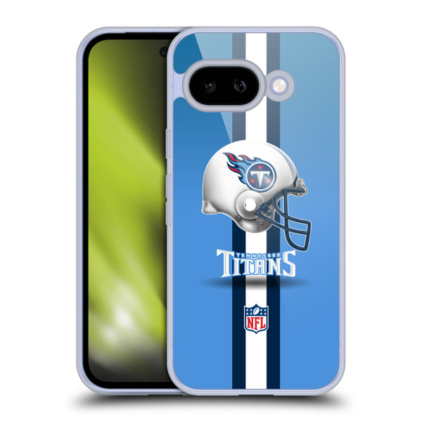 NFL Tennessee Titans Logo Helmet Soft Gel Case for Google Pixel 9A