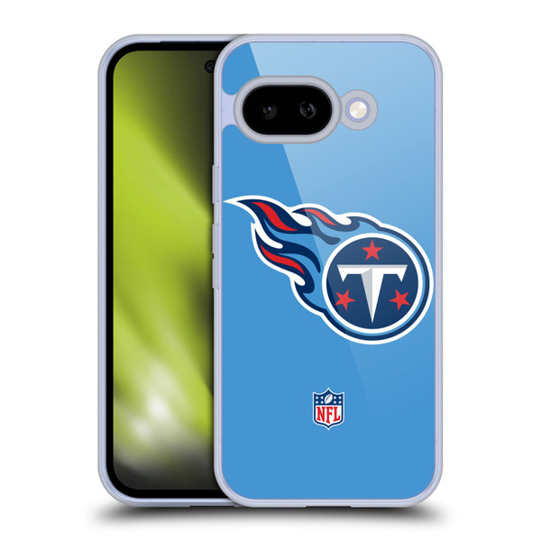 NFL Tennessee Titans Logo Plain Soft Gel Case for Google Pixel 9A