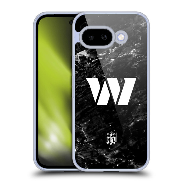 NFL Washington Football Team Artwork Marble Soft Gel Case for Google Pixel 9A