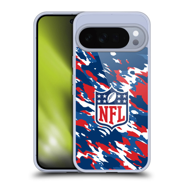 NFL Shield Camouflage Soft Gel Case for Google Pixel 10 Pro XL