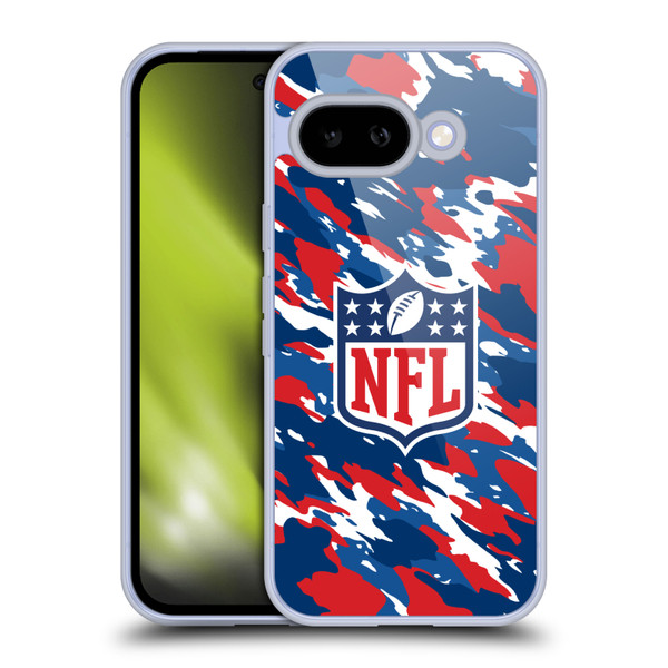 NFL Shield Camouflage Soft Gel Case for Google Pixel 9A