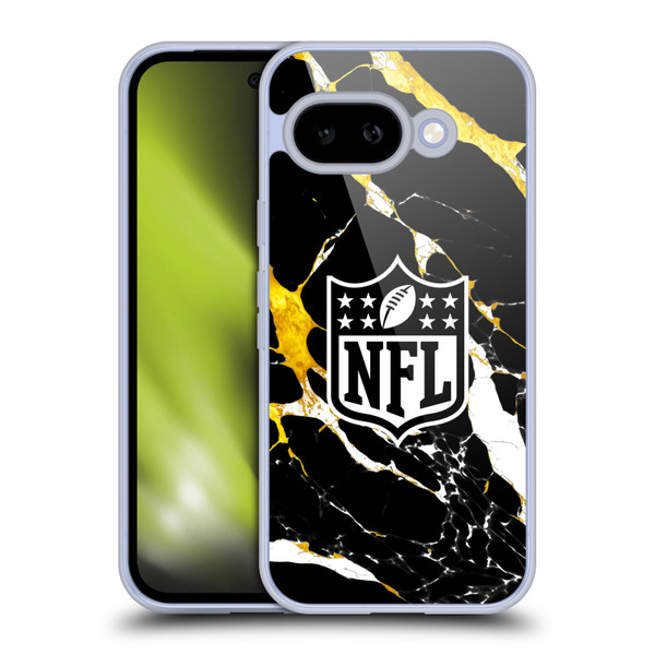 NFL Shield Marble Soft Gel Case for Google Pixel 9A