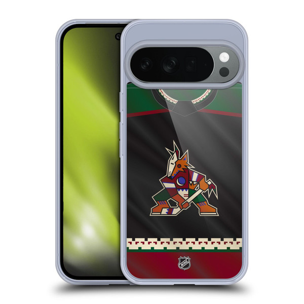NHL Arizona Coyotes Jersey Soft Gel Case for Google Pixel 10