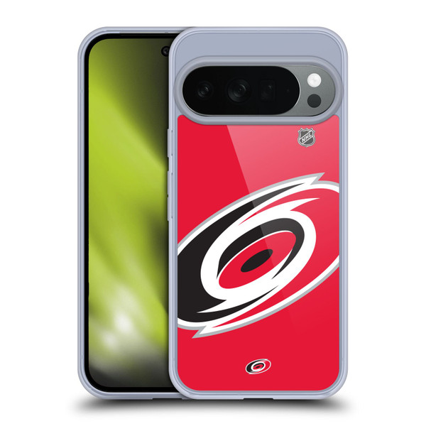 NHL Carolina Hurricanes Oversized Soft Gel Case for Google Pixel 10