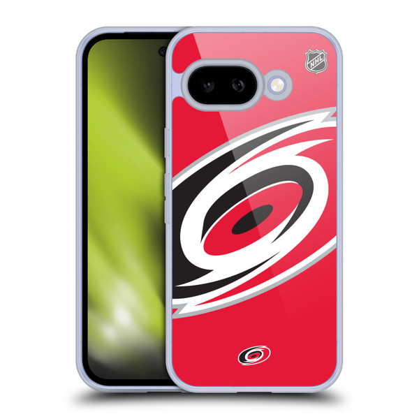 NHL Carolina Hurricanes Oversized Soft Gel Case for Google Pixel 9A
