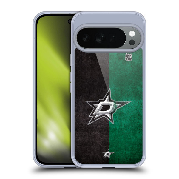 NHL Dallas Stars Half Distressed Soft Gel Case for Google Pixel 10