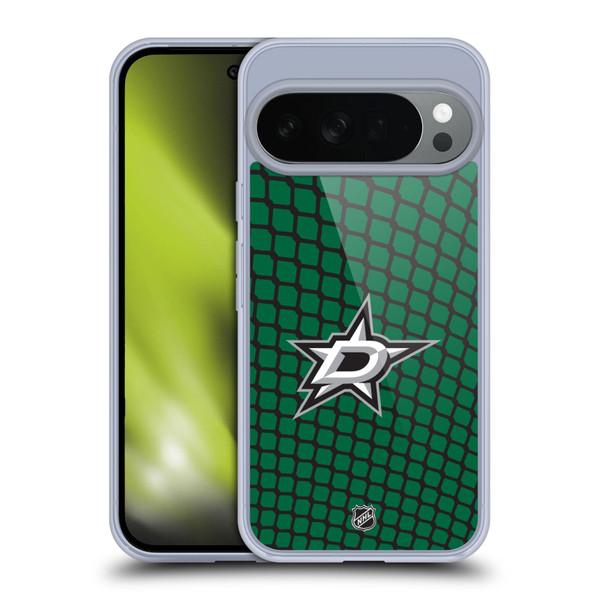 NHL Dallas Stars Net Pattern Soft Gel Case for Google Pixel 10
