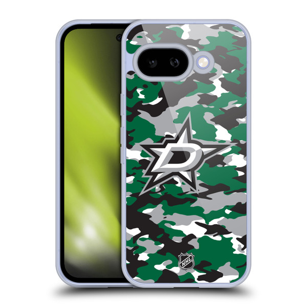 NHL Dallas Stars Camouflage Soft Gel Case for Google Pixel 9A