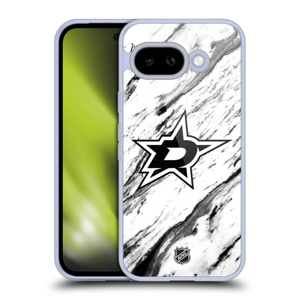 NHL Dallas Stars Marble Soft Gel Case for Google Pixel 9A