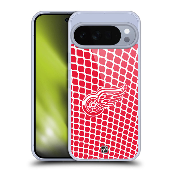 NHL Detroit Red Wings Net Pattern Soft Gel Case for Google Pixel 10 Pro XL
