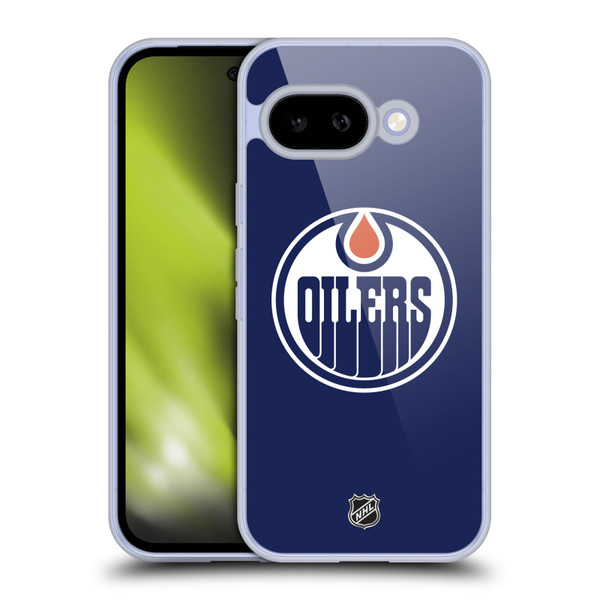 NHL Edmonton Oilers Plain Soft Gel Case for Google Pixel 9A