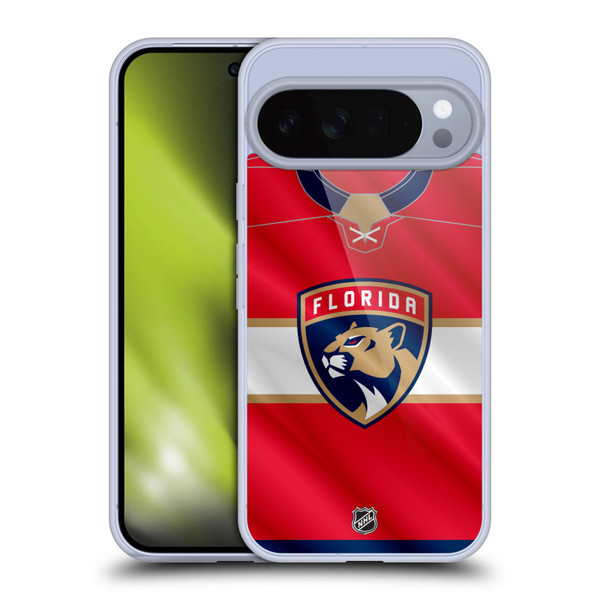 NHL Florida Panthers Jersey Soft Gel Case for Google Pixel 10 Pro XL