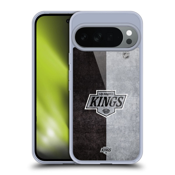NHL Los Angeles Kings Half Distressed Soft Gel Case for Google Pixel 10