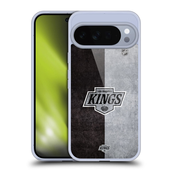 NHL Los Angeles Kings Half Distressed Soft Gel Case for Google Pixel 10 Pro XL