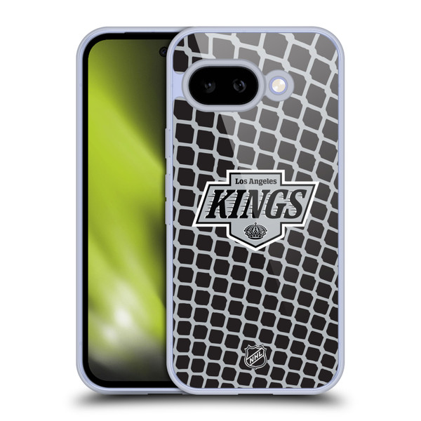 NHL Los Angeles Kings Net Pattern Soft Gel Case for Google Pixel 9A
