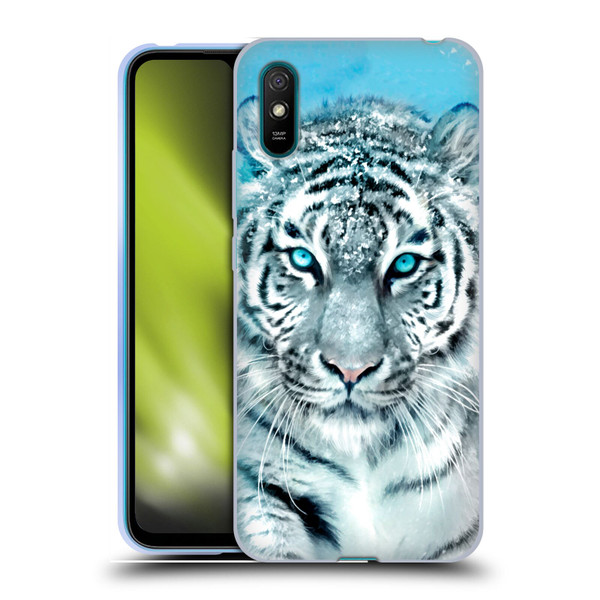 Aimee Stewart Animals White Tiger Soft Gel Case for Xiaomi Redmi 9A / Redmi 9AT
