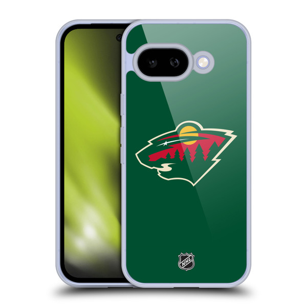 NHL Minnesota Wild Plain Soft Gel Case for Google Pixel 9A