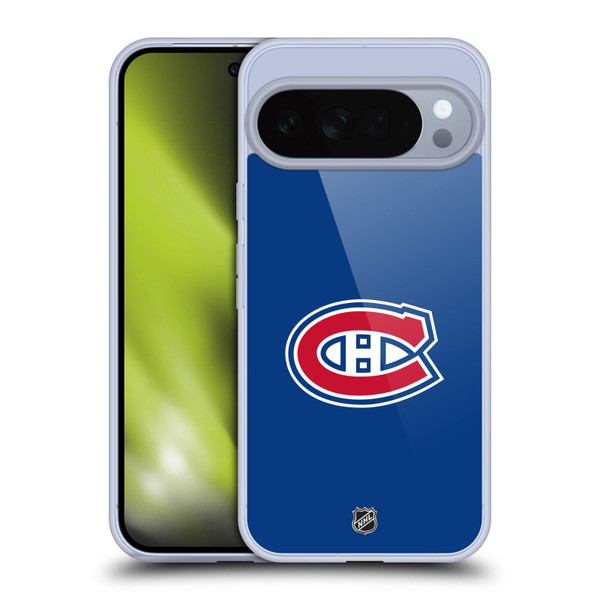 NHL Montreal Canadiens Plain Soft Gel Case for Google Pixel 10 Pro XL