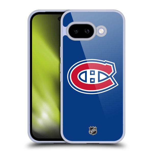 NHL Montreal Canadiens Plain Soft Gel Case for Google Pixel 9A