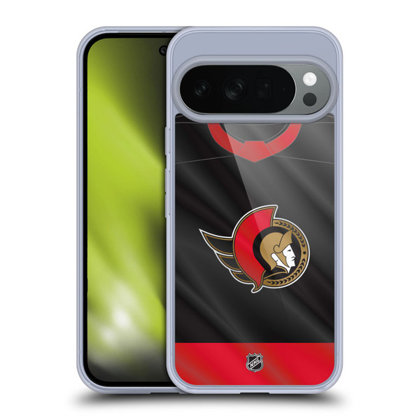 NHL Ottawa Senators Jersey Soft Gel Case for Google Pixel 10