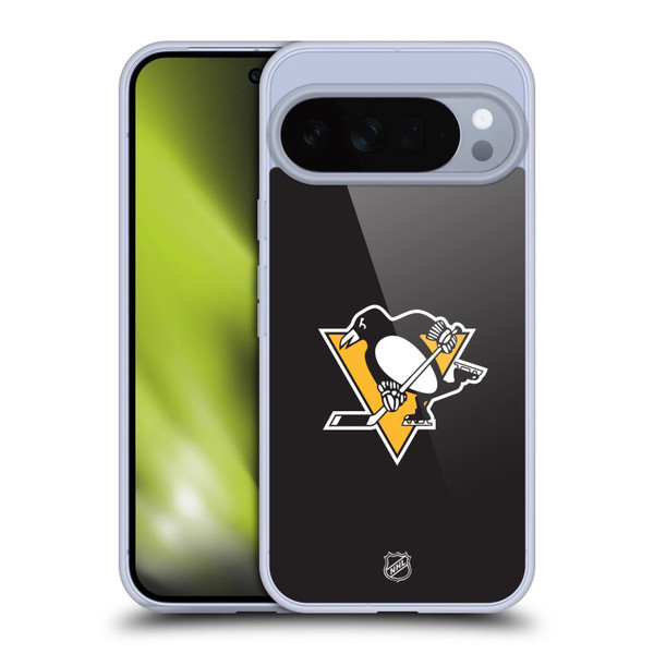 NHL Pittsburgh Penguins Plain Soft Gel Case for Google Pixel 10 Pro XL
