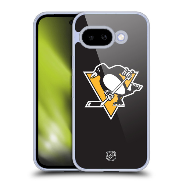 NHL Pittsburgh Penguins Plain Soft Gel Case for Google Pixel 9A