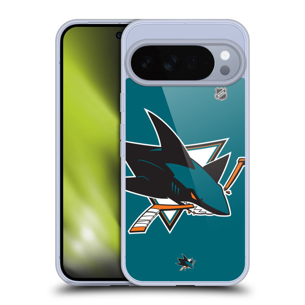 NHL San Jose Sharks Oversized Soft Gel Case for Google Pixel 10 Pro XL