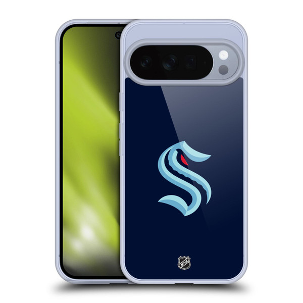 NHL Seattle Kraken Plain Soft Gel Case for Google Pixel 10 Pro XL