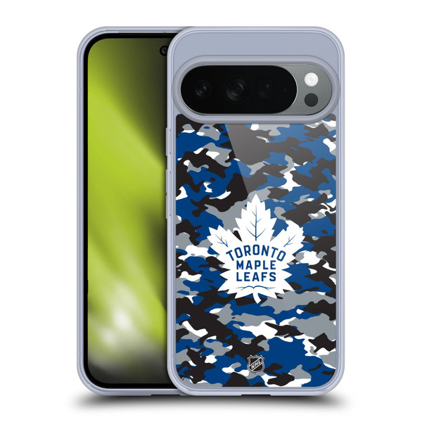 NHL Toronto Maple Leafs Camouflage Soft Gel Case for Google Pixel 10