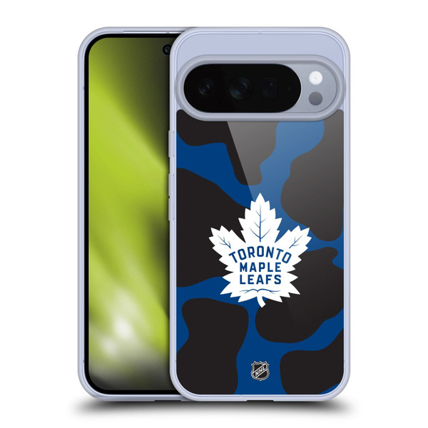 NHL Toronto Maple Leafs Cow Pattern Soft Gel Case for Google Pixel 10 Pro XL