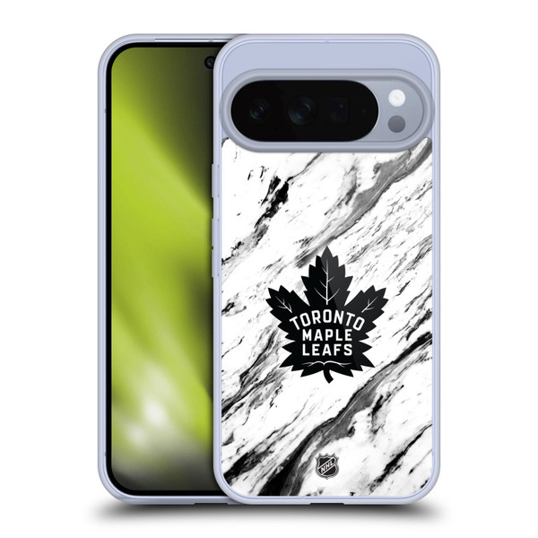 NHL Toronto Maple Leafs Marble Soft Gel Case for Google Pixel 10 Pro XL