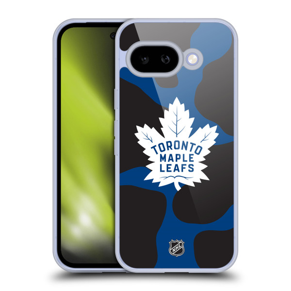 NHL Toronto Maple Leafs Cow Pattern Soft Gel Case for Google Pixel 9A