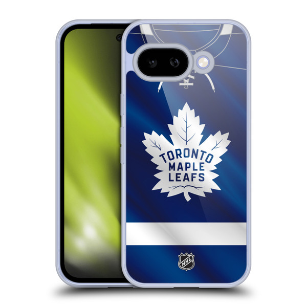 NHL Toronto Maple Leafs Jersey Soft Gel Case for Google Pixel 9A