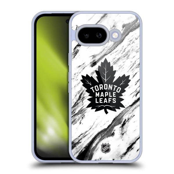 NHL Toronto Maple Leafs Marble Soft Gel Case for Google Pixel 9A