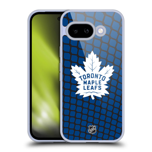 NHL Toronto Maple Leafs Net Pattern Soft Gel Case for Google Pixel 9A