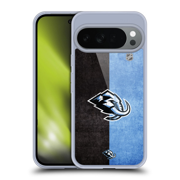 NHL Utah Mammoth Half Distressed Soft Gel Case for Google Pixel 10