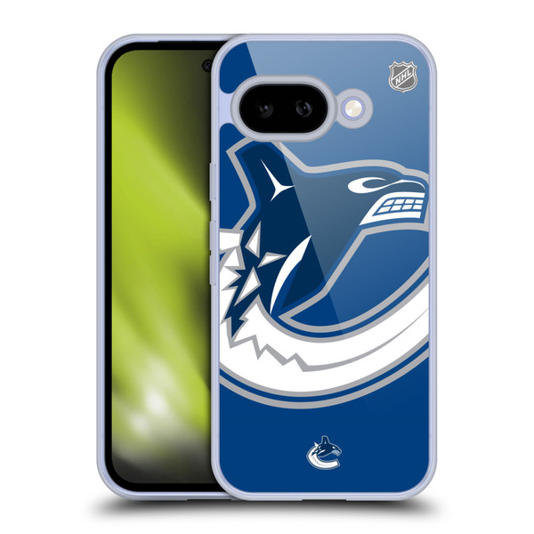 NHL Vancouver Canucks Oversized Soft Gel Case for Google Pixel 9A