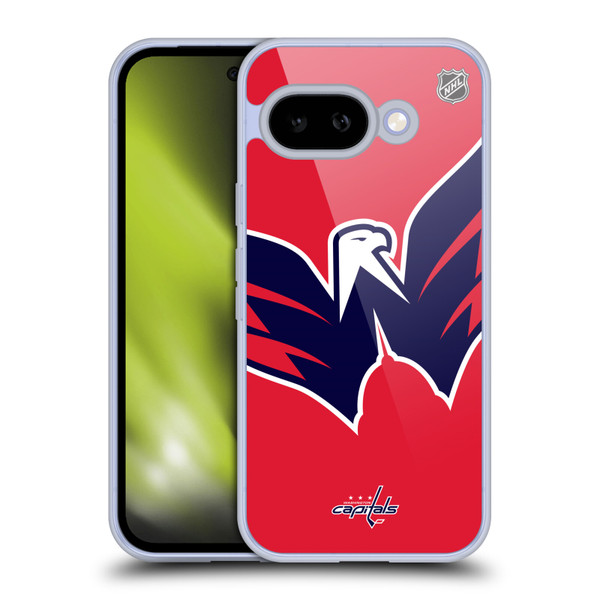 NHL Washington Capitals Oversized Soft Gel Case for Google Pixel 9A