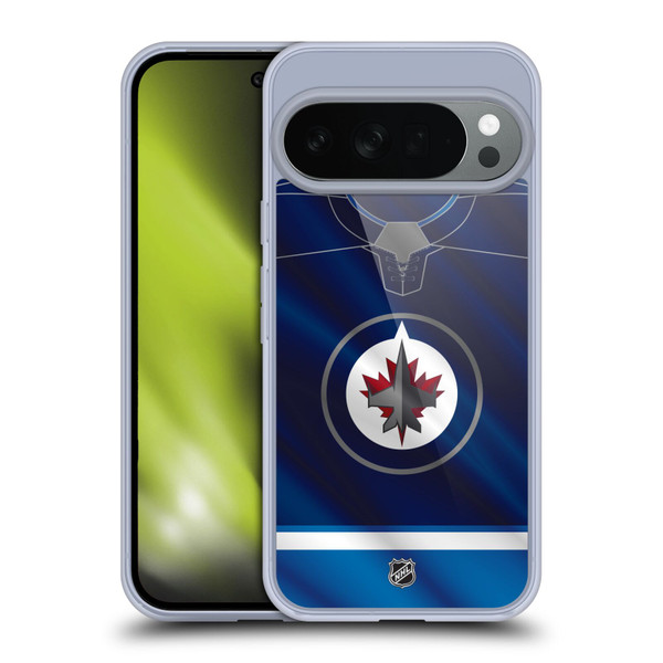 NHL Winnipeg Jets Jersey Soft Gel Case for Google Pixel 10