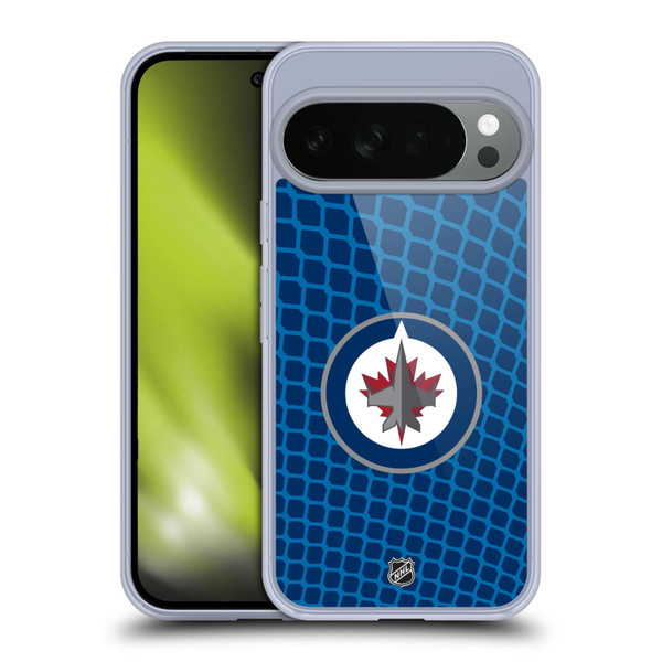 NHL Winnipeg Jets Net Pattern Soft Gel Case for Google Pixel 10