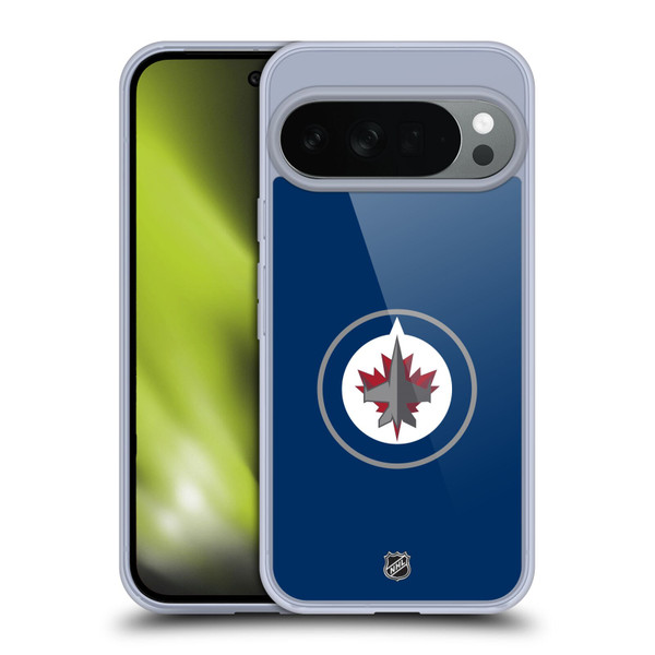 NHL Winnipeg Jets Plain Soft Gel Case for Google Pixel 10