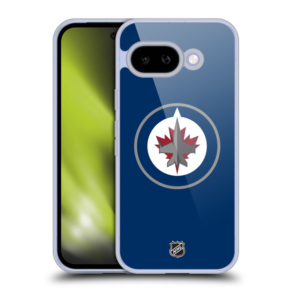 NHL Winnipeg Jets Plain Soft Gel Case for Google Pixel 9A