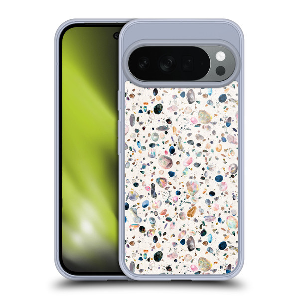 Ninola Mix Patterns Watercolor Terrazzo Soft Gel Case for Google Pixel 10