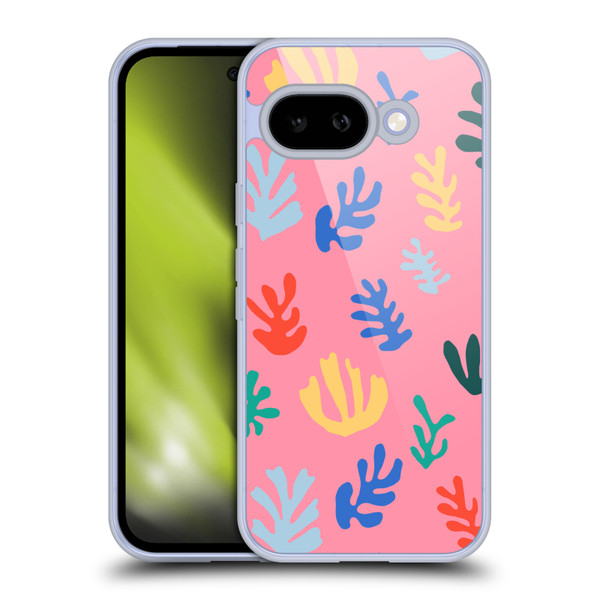 Ninola Ocean Colorful Leaves Soft Gel Case for Google Pixel 9A