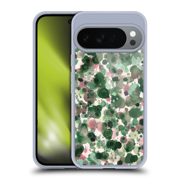 Ninola Pattern Abstract Green Moss Soft Gel Case for Google Pixel 10